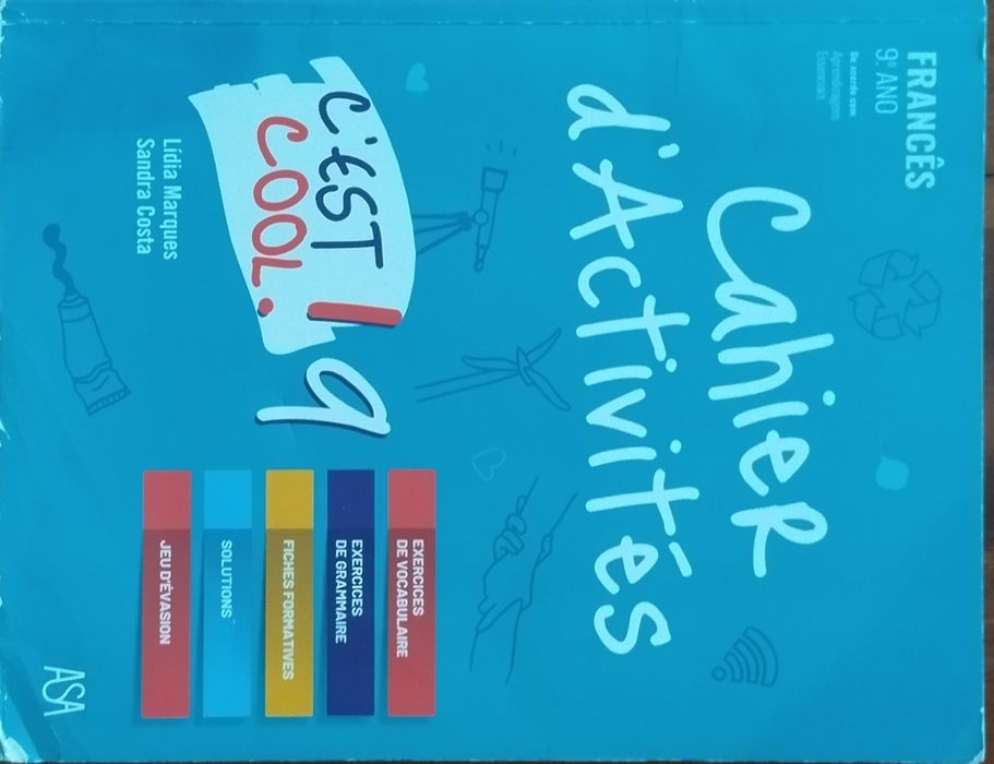 Cadernos de atividades do 9°ano - 6€ cada um