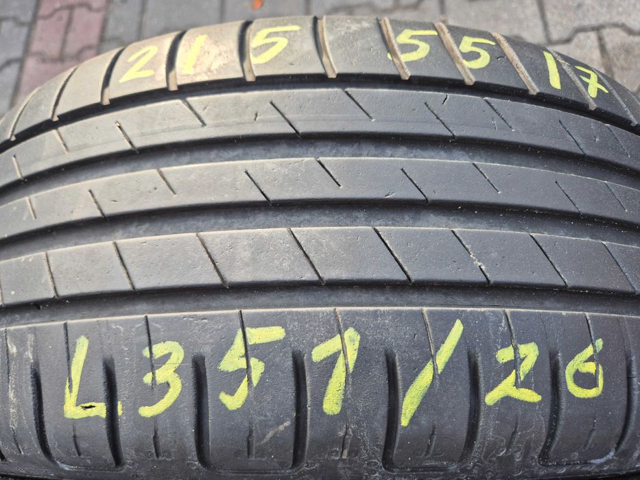 215/55r17 98W (L351/26)005 2szt 4,5/5mm 18r EfficientGrip Perf GOODYEAR