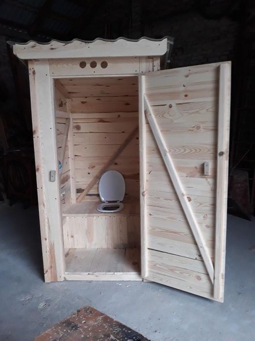 Kibel Drewniany,Wychodek,WC