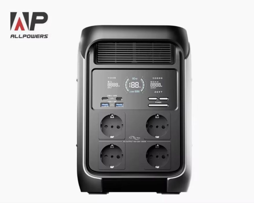 ALLPOWERS P1800 Краща Зарядна станція від надійного виробника 1,8 кВт пік 3,6 кВт 1024Вт·год. Нові Запаковані МАГАЗИН. Офіційна Гарантія 5 років.