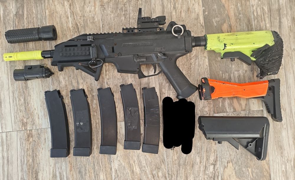 Scorpion evo + acessórios