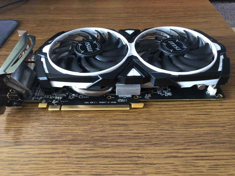 Відеокарта MSI AMD Radeon RX 580 8Gb Armor OC