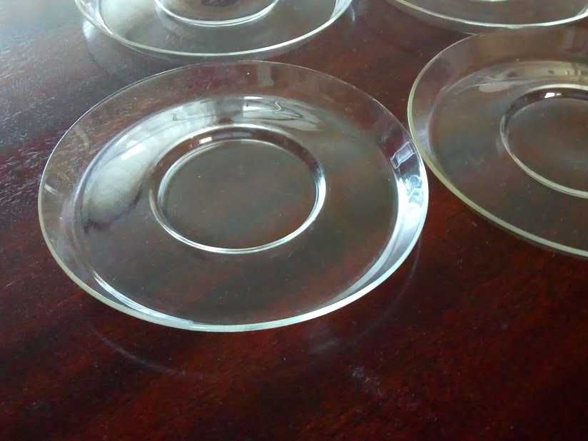 4 talerzyki Jena Glass stan idealny
