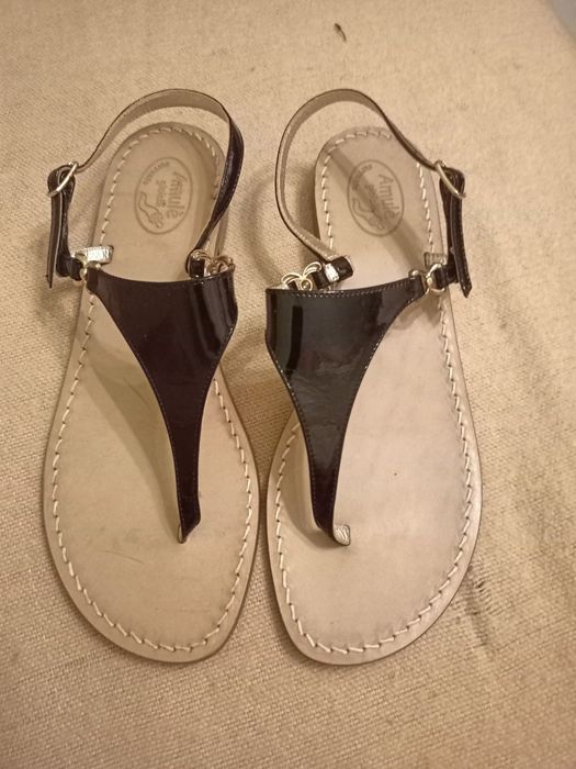 NOWE Sandały firmy VERO CEUOIO made in italy roz. eu 39 warto!!