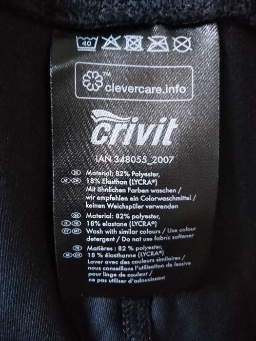 Calções Compridos Crivit XS 34-36