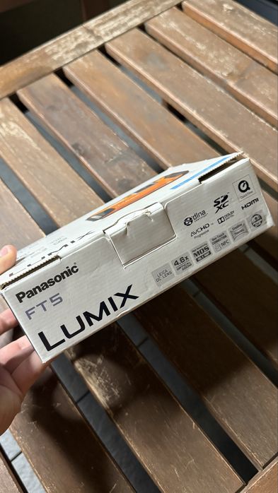 Aparat Panasonic Lumix DMC-FT5 Wodoodporny / GPS + pudełko (Brak baterii)