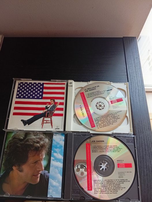 Conjunto de CDs Joe Dassin