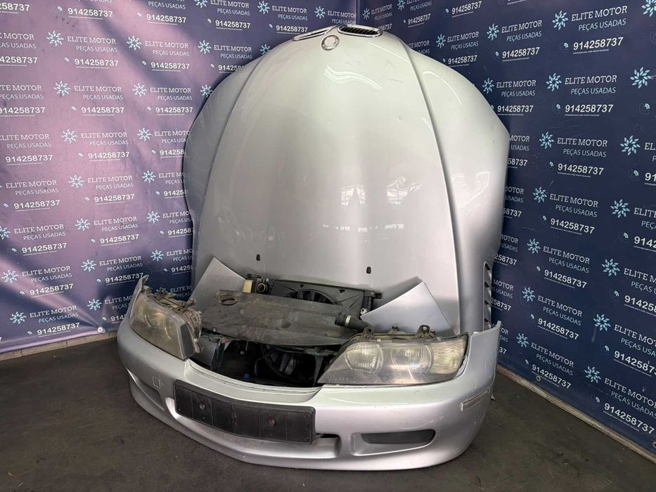 Frente completa usada BMW Z3 Fase 2 1.9 capot parachoques guardalamas oticas reforço