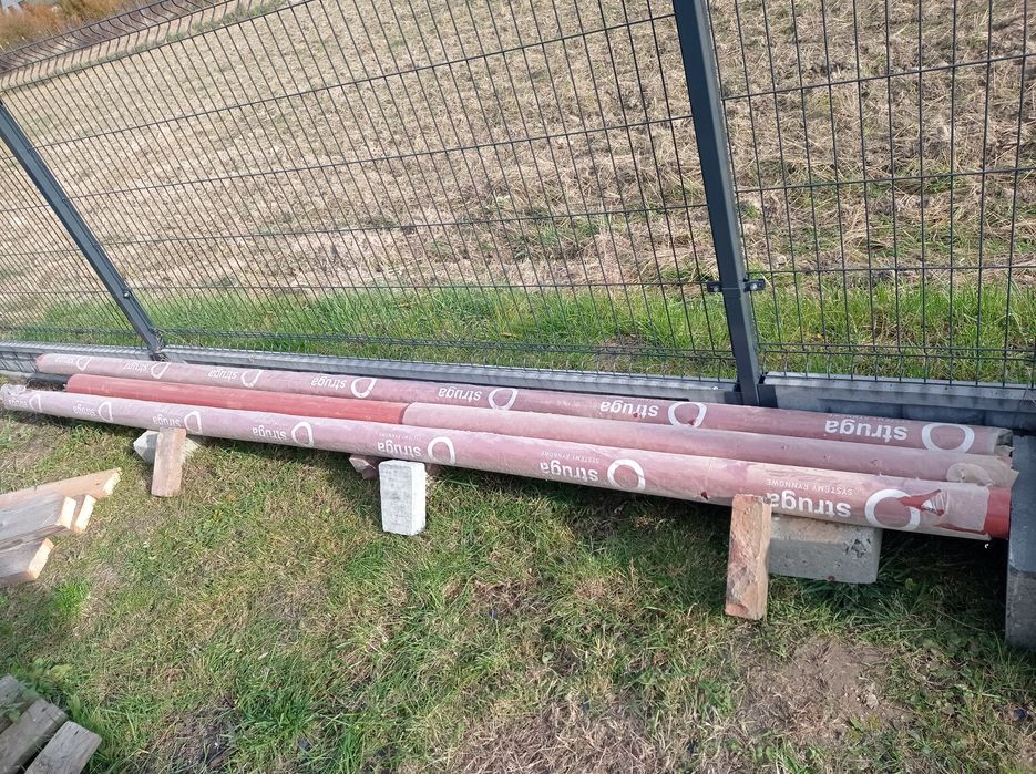 Rynny Rury spustowe Struga 4 mb ceglasty