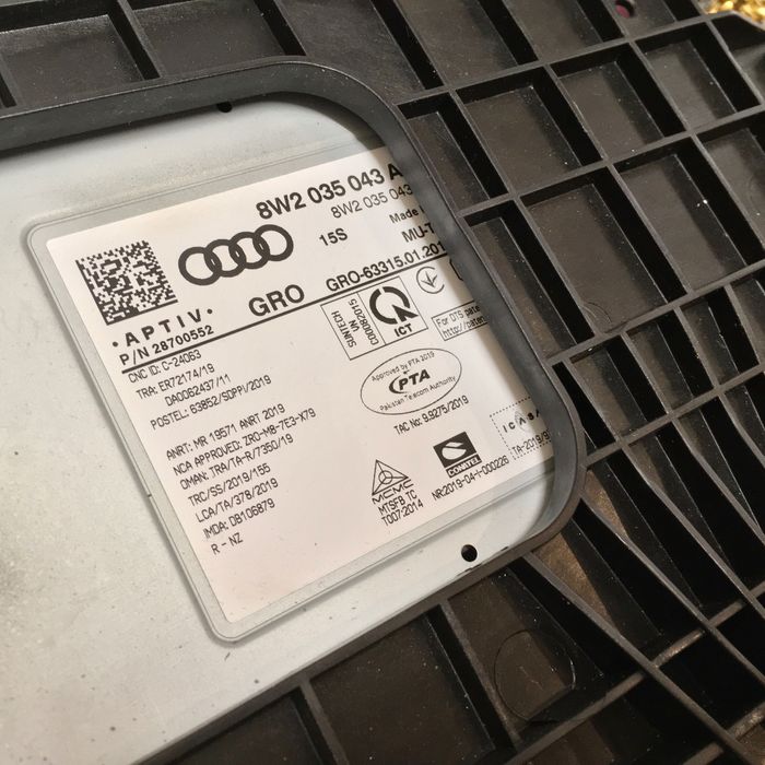 Audi A4 B9 MMI 10,1 + moduł 8W2  A MIB3 High Virtual Cockpit KOMPLET