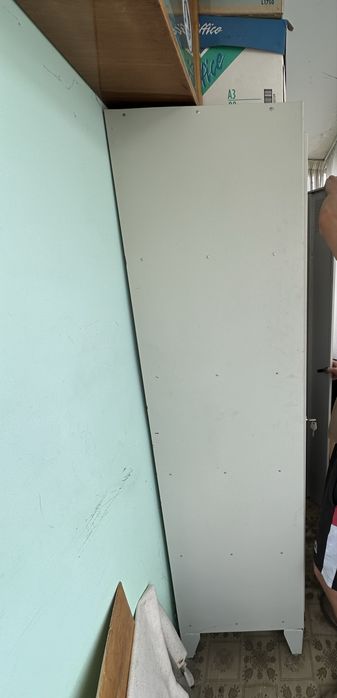 Металева шафа на 3 секції із замками