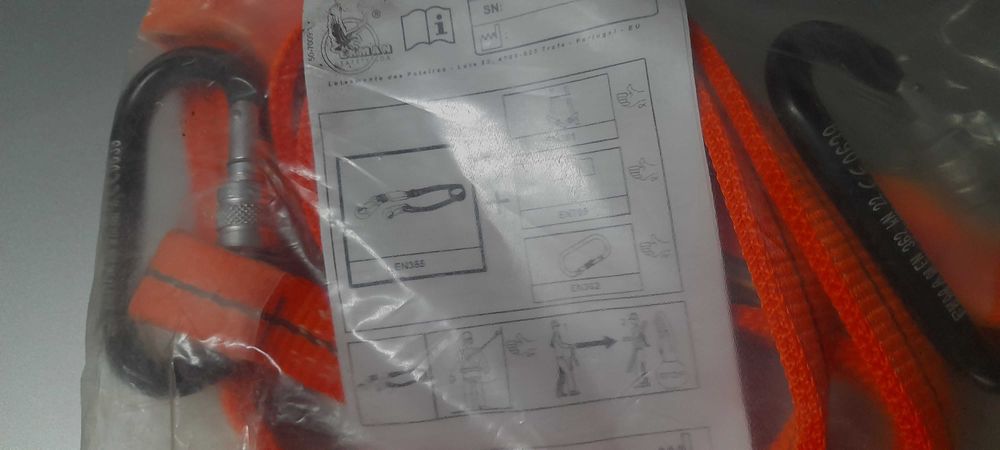 Cabo de Segurança para Arnês trabalhos em altura