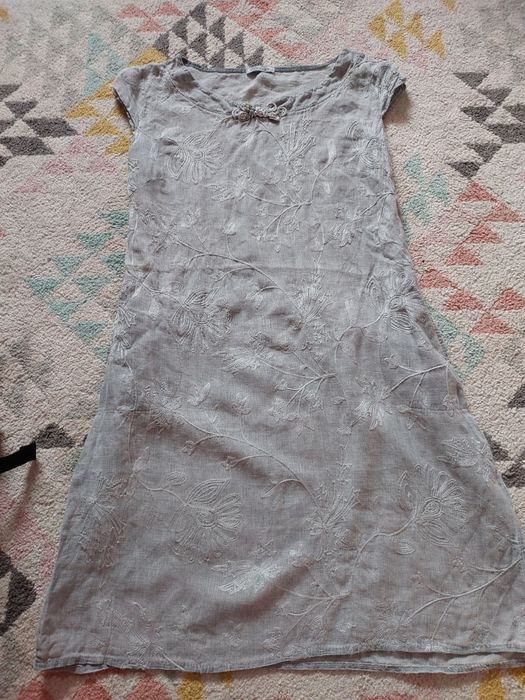 Lniana sukienka miss sugar rozmiar m