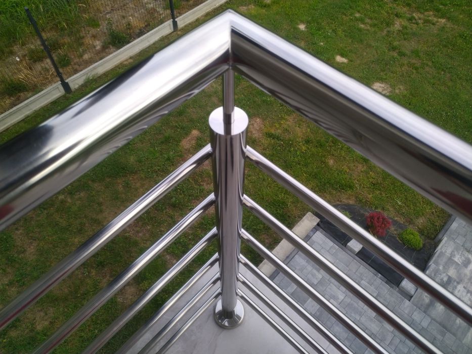 Balustrady balkonowe balustrady nierdzewne