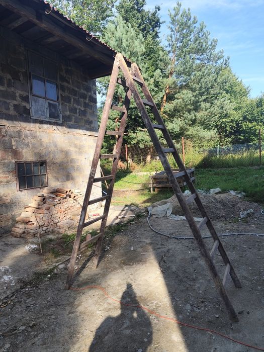 Drabina drewniana 3m