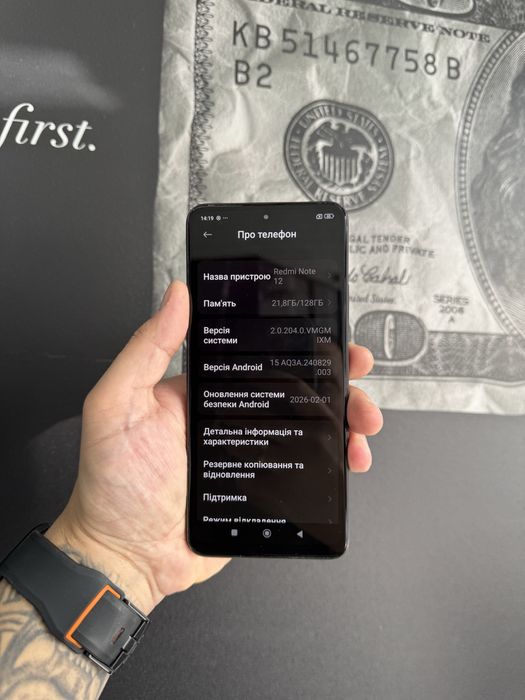 Продам Xiaomi Redmi note 12 4g 6/128 gb