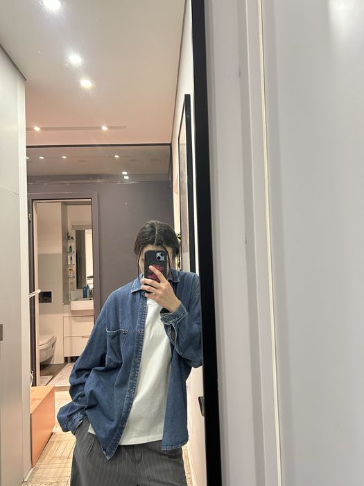 Дуже якісна джинсова сорочка