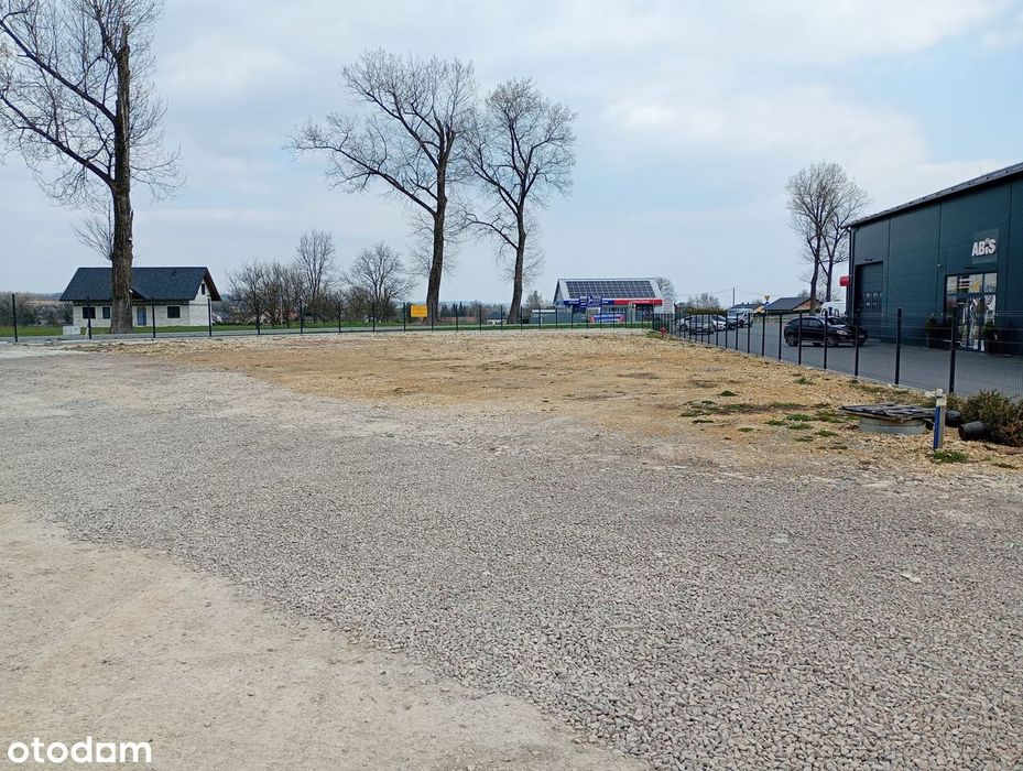 Plac utwardzony 10 arów przy DW780 - Czułówek