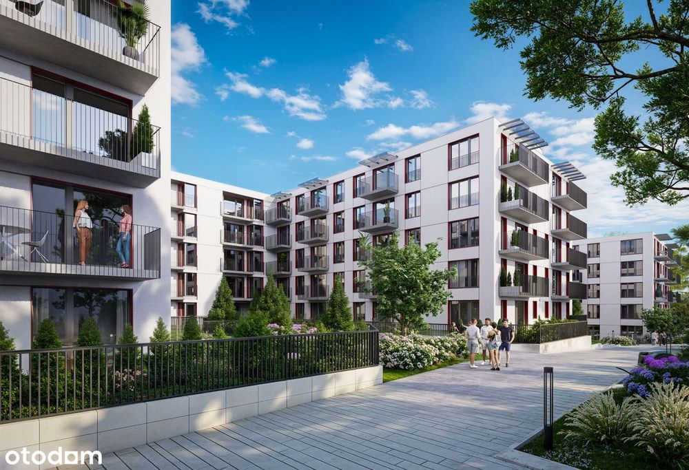 3-pokojowe mieszkanie 55m2 + balkon