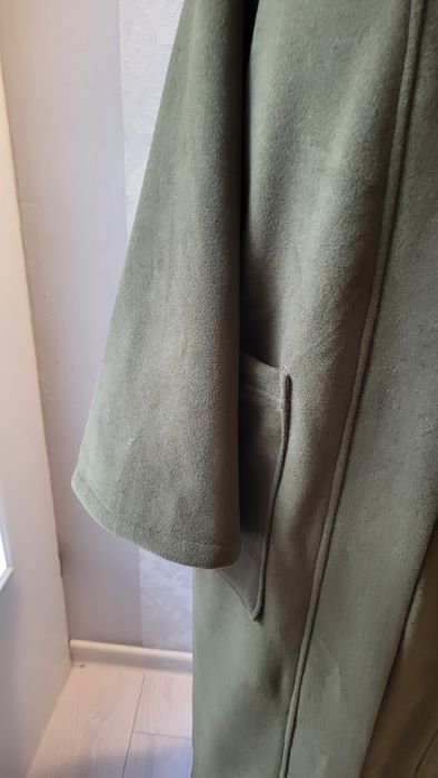 Wełna kimono unikat narzutka Płaszcz wełniany 38,40,42