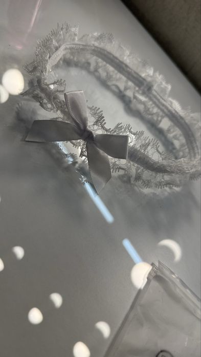 Підвязка весільна, мереживна