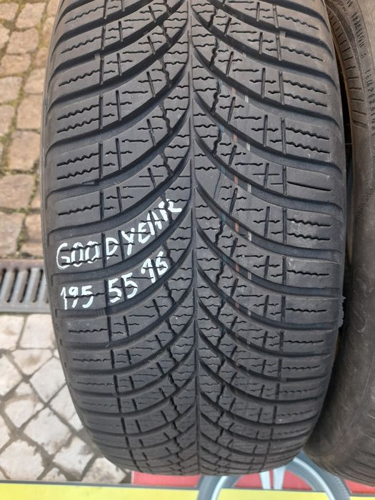 Pneus 195/55R16 Michelin e GoodYear