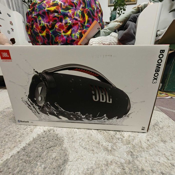 Колонка. Bluetooth-колонка JBL Boombox 3, чорна.оригінал