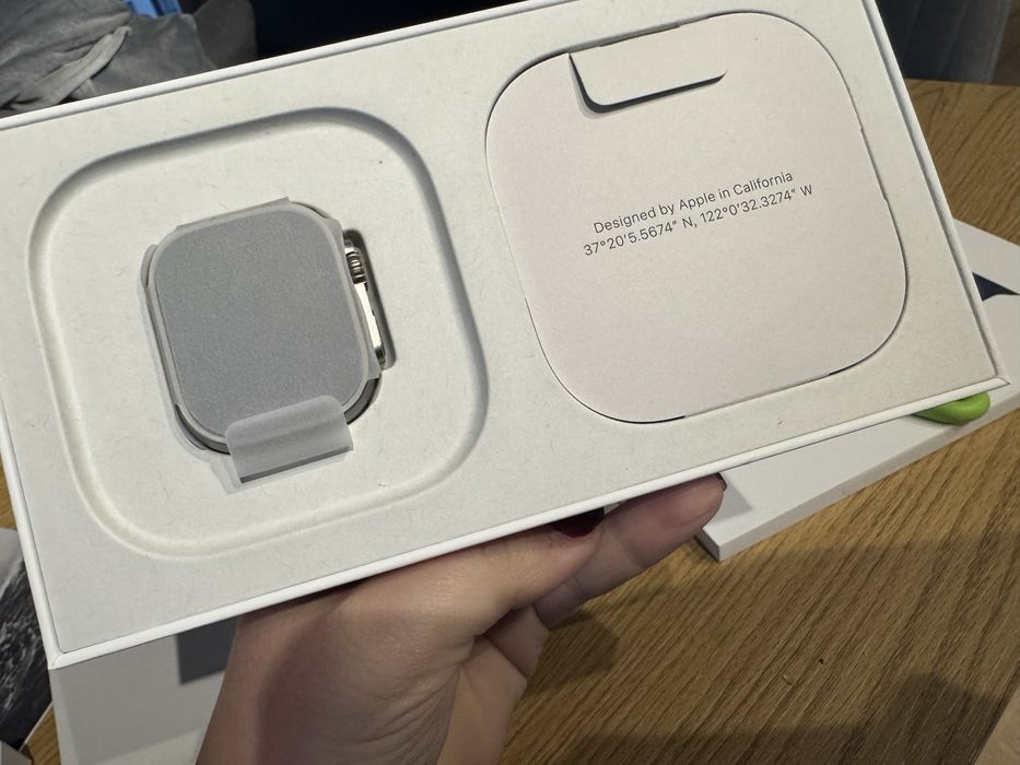 Nowy Apple Watch Ultra 2 titanum