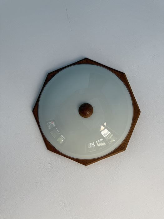 Lampa duża ze szkłem żyrandol duży