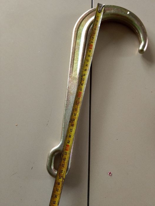 Zawiesie łańcuchowe hak tyJ hak typu J15" laweta pomoc drogowa