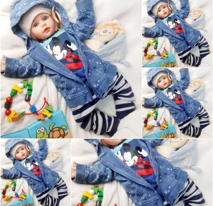 Mega paka roz 86 13 sztuk zestaw komplet wyprawka dres bluza spodnie o