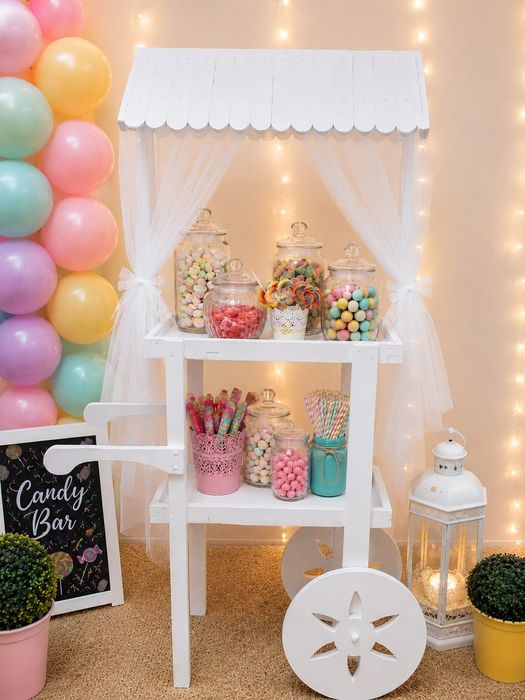 Carrinho de doces - Candy bar