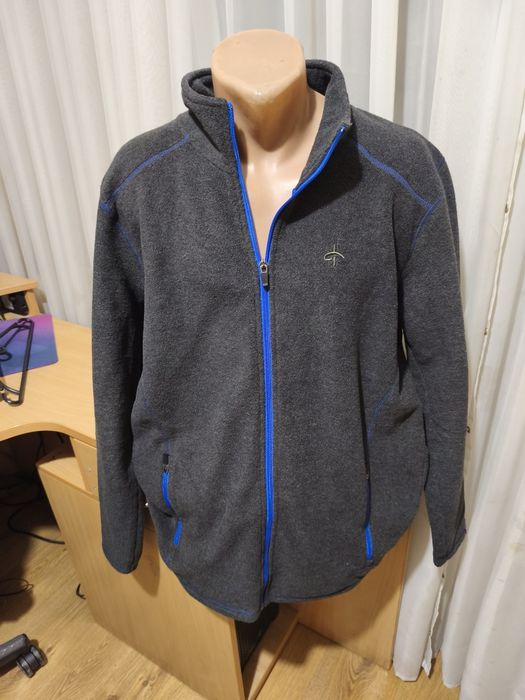 Флісова кофта на молнії cross sportswear XL