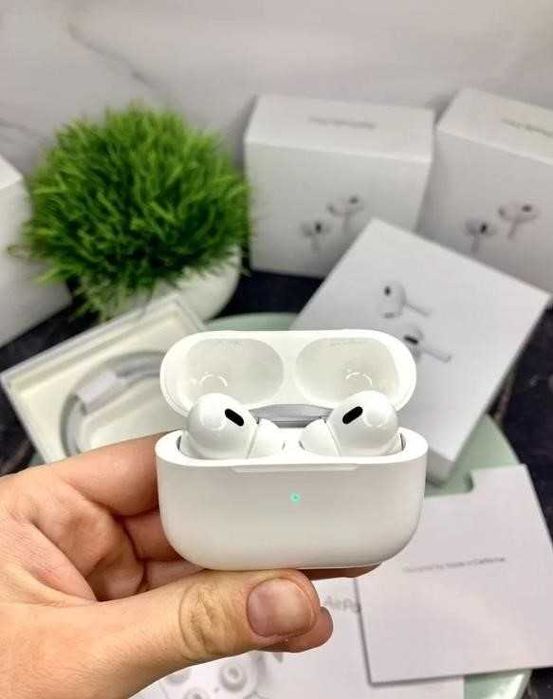 Навушники Airpods pro V2 1в1 без шумоподавлення +чохол