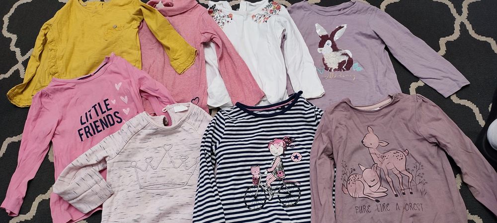 Bluzki z długim rękawem Zara, Reserved i inne