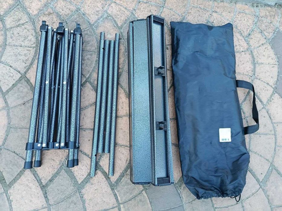 Стіл (металевий) розкладний "Павук-Гармошка" в чохлі