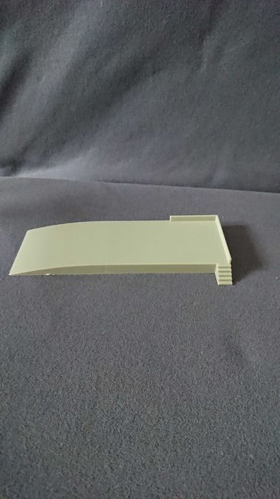 Stary element modelarski część rampa podjazd
