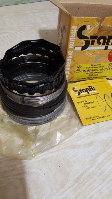 Кольца поршневые ремонтные ГАЗ  53,  ЗИЛ 130,  стандарт и ремонт.н