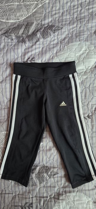 Adidas детские лосины бриджи 128см