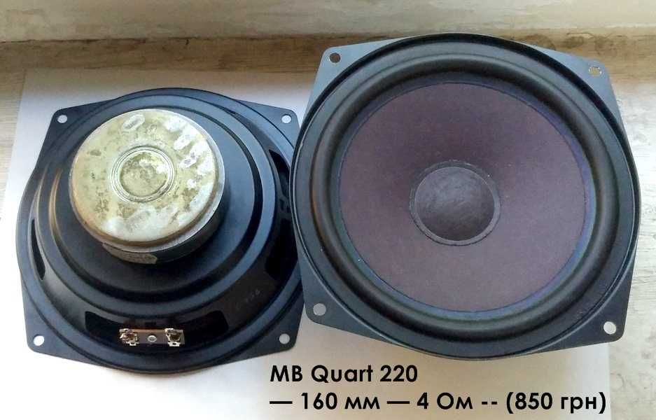 Динамики НЧ/СЧ/ВЧ — Visaton Edifier — 4 Ом