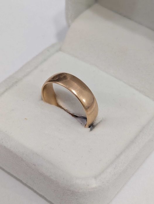 Złota obrączka 585 14K 3,8 g r. 16