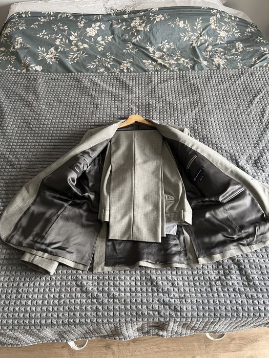 Fato de homem - cinzento