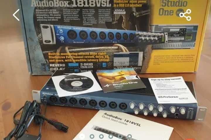 Audio Interface Audiobox 1818 VSL  multipista