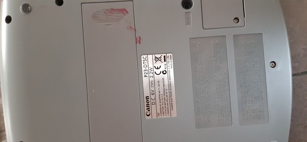 Calculadora Canon Pt23-DTSC