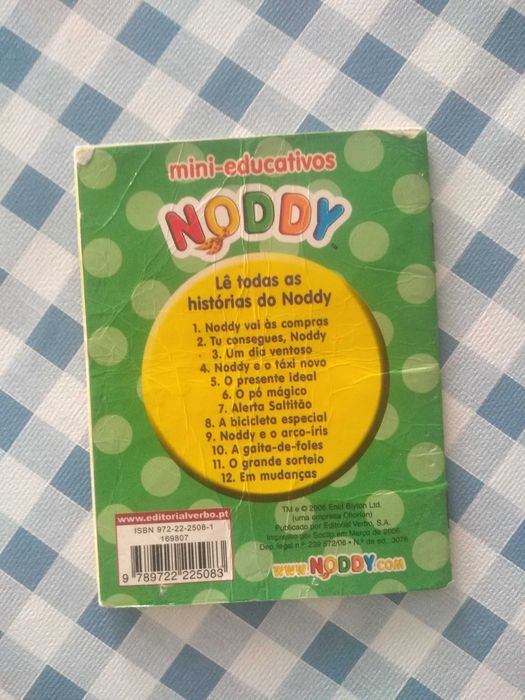 Livro infantil Noddy, como NOVO!
