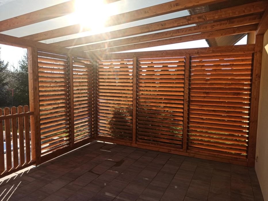 Ruchome deseczki , system + deski żaluzje ogrodowe