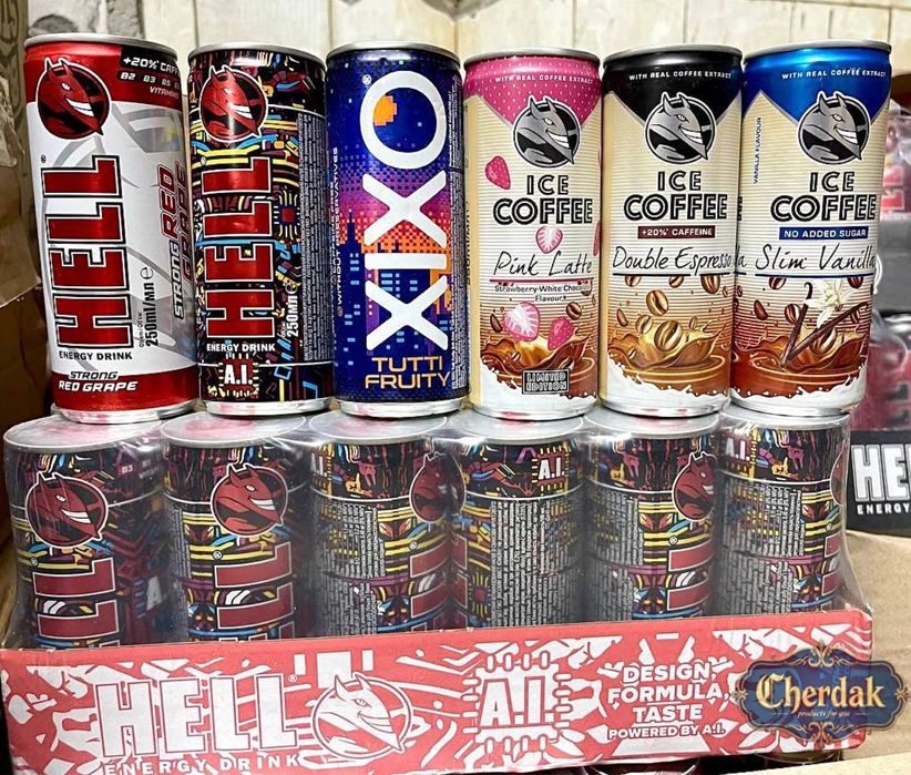 Лимонад Енергетик кава Hell Starbucks некондиція продукти