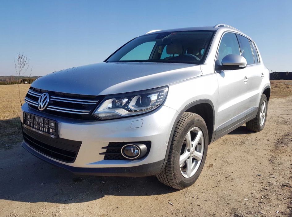 Европовороты Tiguan VW помаранчеві