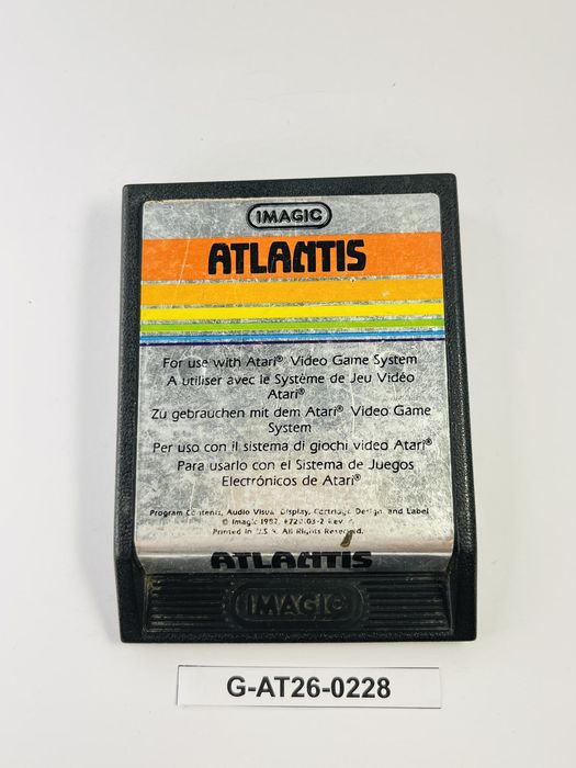 Atlantis Atari 2600