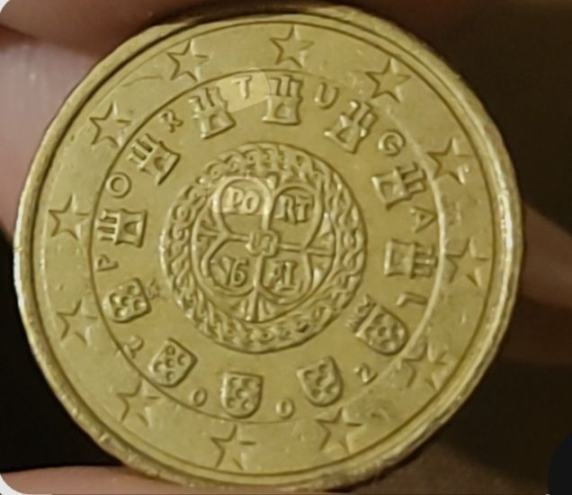 Moeda 0,10€, Portugal 2002